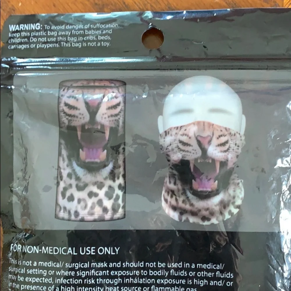 Snow Leopard Face Gaiter